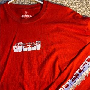 BOKISO Mens Long Sleeve T-Shirt